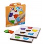 Carioca Teddy Crayons Pack de 6 crayons de couleur - Certifiés à partir de 12 mois - Conçus pour entraîner la préhension