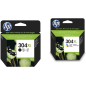 HP Multipack 304 XL (N9K07AE/N9K08AE) noir et couleur
