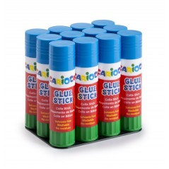 ✅ Carioca Présentoir de 12 bâtons de colle - Idéal pour la maison, l'école et le bureau - Colle papier, phot en stock