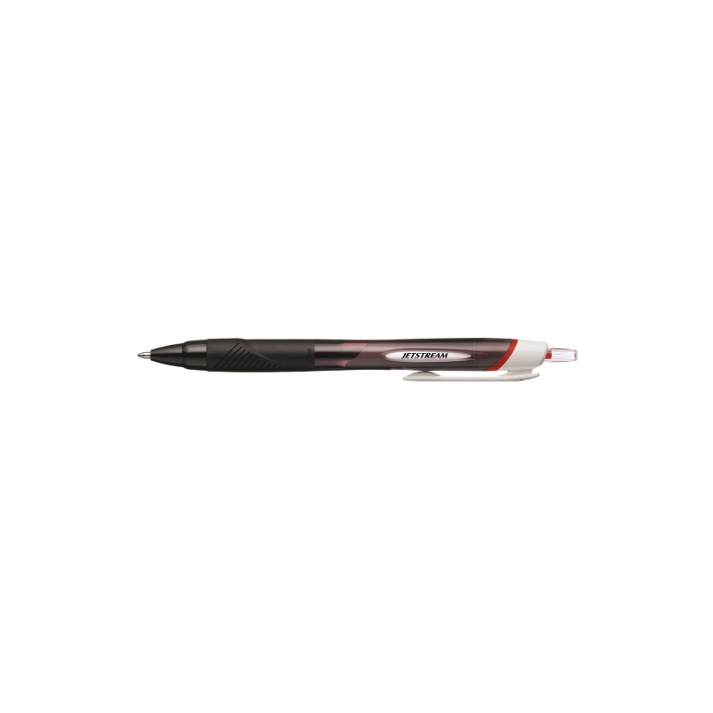 Stylo bille rétractable Uni-ball JetStream 1mm rouge x12