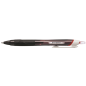Stylo bille rétractable Uni-ball JetStream 1mm rouge x12