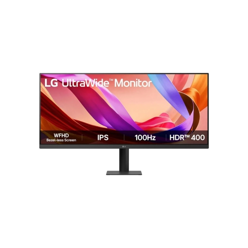Moniteur ultra-large LG 34" LED WFHD 100 Hz HDR400 - 21:9 - HDMI, DisplayPort - VESA 100x100 - Noir