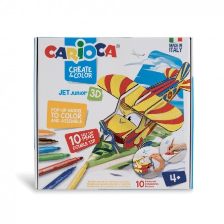 ✅ Modèles Pop-Up Carioca à colorier et à construire - Aventure avec de nouveaux compagnons de voyage - 10 mar en stock