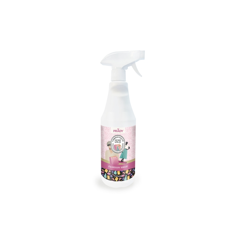 Désodorisant d'intérieur Prady - Spray pour la mode - Flacon de 700 ml - Spray