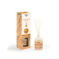 Désodorisant d'ambiance Prady Pumpkin Mikado - Flacon en verre de 100 ml et bâtonnets diffuseurs