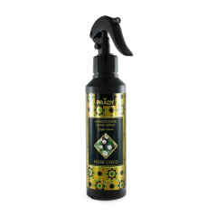 Spray désodorisant Prady Home, parfum Musc Oriental et Noix de Coco - Flacon de 220 ml - Flacon vaporisateur