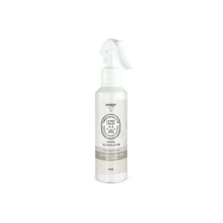 Spray désodorisant Prady Home pour animaux domestiques - Éliminateur d'odeurs d'animaux - Flacon de 220 ml - Flacon