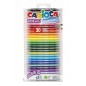 Carioca Birello Lot de 30 marqueurs édition spéciale – Double pointe fine et moyenne – Encre non toxique super lavable –