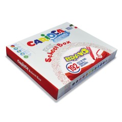 ✅ Carioca Bravo Pack de 192 Marqueurs - Corps Maxi Octogonal - Encre Super Lavable - Pointe Verrouillée Maxi 6m en stock