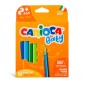 Carioca Maxi Pack de 10 Crayons Triangulaires Baby 2+ - Prise en main facile - Corps en résine sans bois - Ne se fend pas