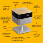Vidéoprojecteur Epson Lifestudio Flex Plus EF-72 4K PRO-UHD - 1000 lumens - Système audio Bose - Wi-Fi, Bluetooth, Android TV