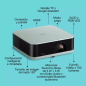 Vidéoprojecteur Epson Lifestudio POP EF-61G 3LCD Full HD - 700 lumens - Système audio Bose - Wi-Fi, Bluetooth, Android TV