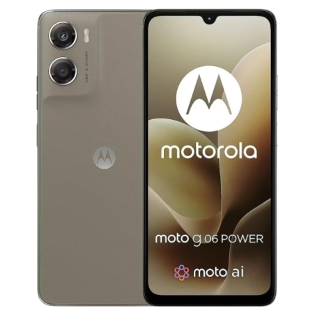 Smartphone Motorola Moto G06 Power - Écran 6,88" - 4 Go de RAM - 256 Go de stockage - Appareil photo 50 MP - Batterie 7 000 mAh