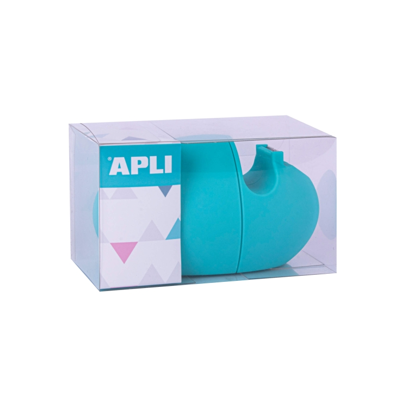 Dévidoir de ruban adhésif Apli Nordik Collection pour rouleaux de 19 mm x 33 m - Texture douce et toucher agréable - Couleurs