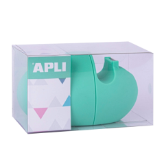 Dévidoir de ruban adhésif Apli Nordik Collection pour rouleaux de 19 mm x 33 m - Texture douce et toucher agréable - Couleurs