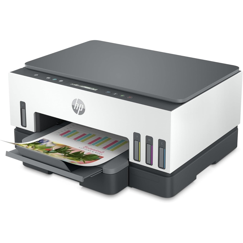 Imprimante multifonction HP Smart Tank 7008, couleur, recto verso, Wi-Fi, 15 ppm