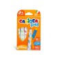 Carioca Baby Marker Pack de 6 marqueurs - Pointe ronde et bloquée - Corps grand - Super lavable - Testé dermatologiquement