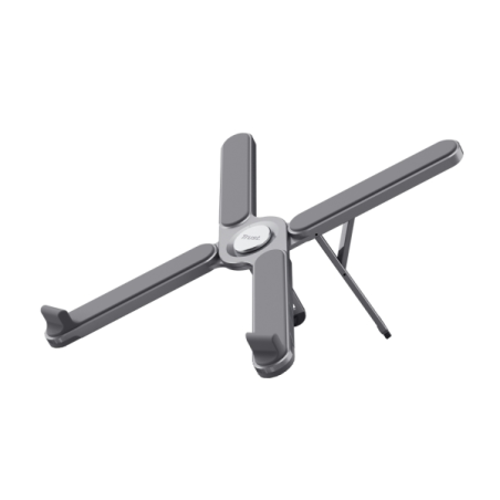 Support pliable pour ordinateur portable Trust Macy - Supporte jusqu'à 20 kg - Convient aux ordinateurs portables jusqu'à 17,3