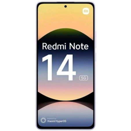 Xiaomi Redmi Note 14 5G - Smartphone avec écran AMOLED 6,67" - 6 Go de RAM - 128 Go de stockage - Appareil photo principal 108