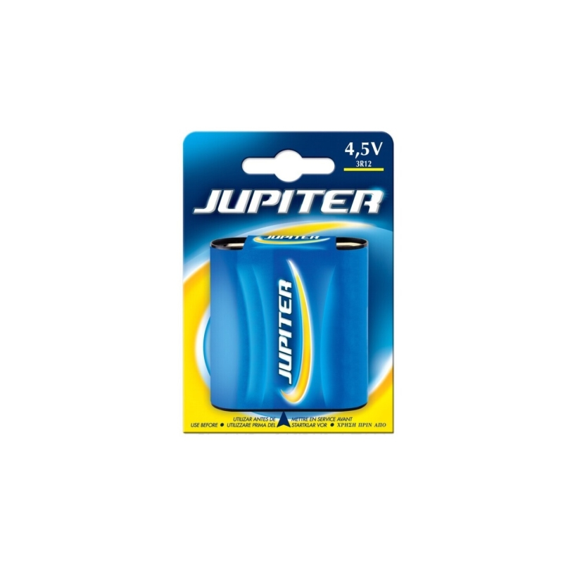 Pile saline Jupiter 3R12 (1 unité) - Pile saline pour appareils basse consommation