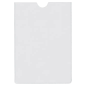 Esselte Lot de 100 porte-cartes d'identité Format 78 x 114 mm 75Q 140 microns - PVC transparent finition lisse