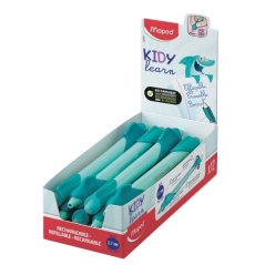 boîte de stylos turquoise Maped pour enfants