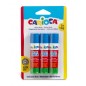 Carioca Pack de 3 Bâtons Colles - Idéal pour la Maison, l'École et le Bureau - Colle Papier, Photos et Tissus - Sans Solvant
