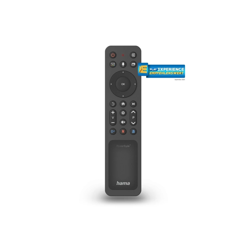 Télécommande Hama pour téléviseurs intelligents Samsung - Bluetooth - Portée de 10 m - 22 boutons - Accès direct aux