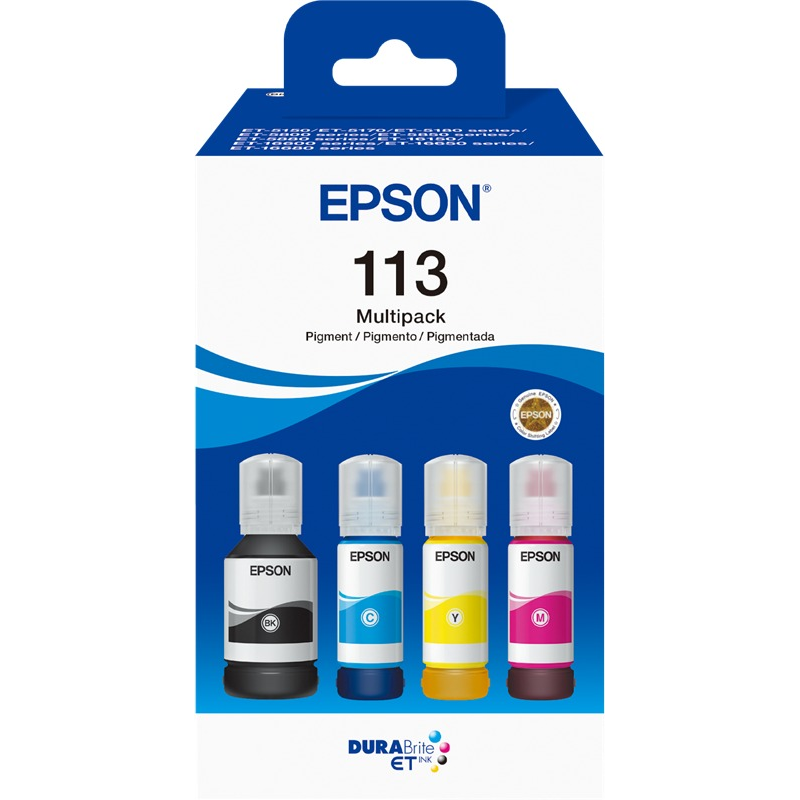 Epson 113 Multipack Noir(e) / Cyan / Magenta / Jaune Epson 113 Multipack Noir(e) / Cyan / Magenta / Jaune