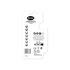 Lampe de poche personnelle Cegasa Premium 20 lm - En aluminium anodisé - Résistante aux chocs et à l'humidité - Fonctionne avec