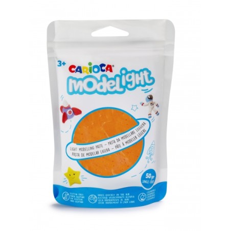 ✅ Carioca Modelight Pack de Pâte de Moulage Super Légère - Elastique et Malléable - Sèche à l'Air - Ne sal en stock