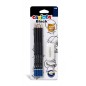 Crayons graphite HB noirs - blister de 4 + gomme | Carioca