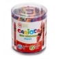 Carioca Maxi Pack de 50 Crayons Jumbo - Couleurs Vives - Lavables - Corps Ø 12 mm - Couleurs Diverses