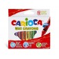 Carioca Maxi Pack de 12 Crayons - Couleurs Vives - Lavables - Corps Ø 12 mm - Couleurs Diverses