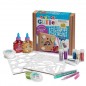 Carioca Glitter Creator Pack de 13 produits pailletés et 26 modèles - 2 flacons de colle pailletée - 2 flacons de pâte à