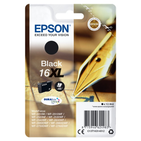 Epson cartouche encre 16XL noir pour 500 pages imprimées