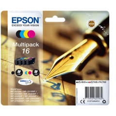 Epson Multipack 16, 4 cartouches pack couleur pour imprimante