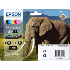 Epson Multipack 24XL Claria Photo — pack de 6 cartouches couleur XL