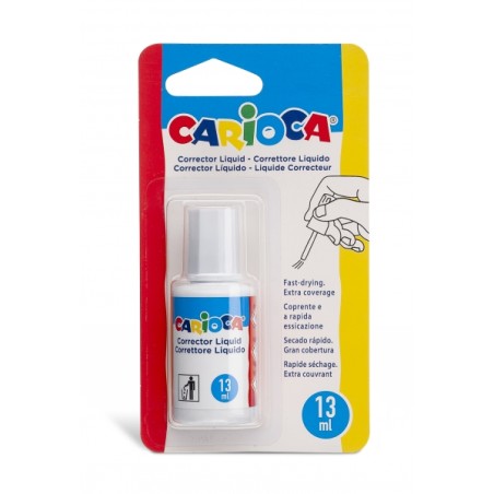 correcteur liquide blanc Carioca 13ml