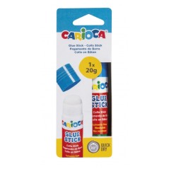 ✅ Bâton de colle Carioca 20gr - Idéal pour la maison, l'école et le bureau - Colle papier, photos, tissus et en stock