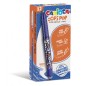 Stylos effaçables bleus 0,7 mm | Carioca Oops - Lot de 12