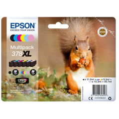 Epson Multipack 378XL, 6 cartouches - haute capacité couleur