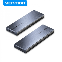 Répartiteur Vention HDMI 2.0 1x8 - 4K - Aluminium Noir haute performan