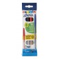 Stylos bille 1 mm multicolores | Carioca - Pack de 4