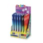 Stylos effaçables multicolores 0,7 mm - Carioca Oops Easy