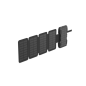 Batterie externe solaire Head 10 000 mAh 22,5 W - Charge solaire avec 5 panneaux - Avec alimentation, charge simultanée et sans