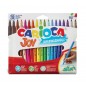 Carioca Joy Pack de 18 Marqueurs - Encre Super Lavable - Pointe Fine 2,8 mm - Verrouillé - Capuchon Ventilé - Différentes