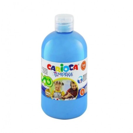 ✅ Flacon Carioca Tempera - 500 ml - Couleurs superlavables - Facile à mélanger - Applicable sur matériaux por en stock