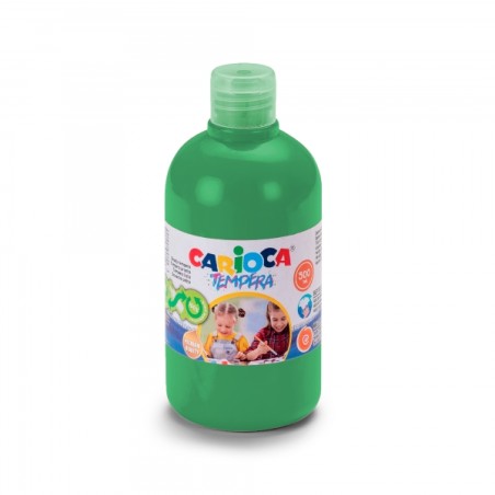 ✅ Bouteille Carioca Tempera - 500 ml - Couleurs super lavables - Facile à mélanger - Applicable sur matériaux en stock