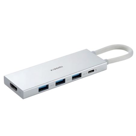 Hub USB-C Xiaomi 5 en 1 avec 3x USB-A 3.0, Charge rapide 100W